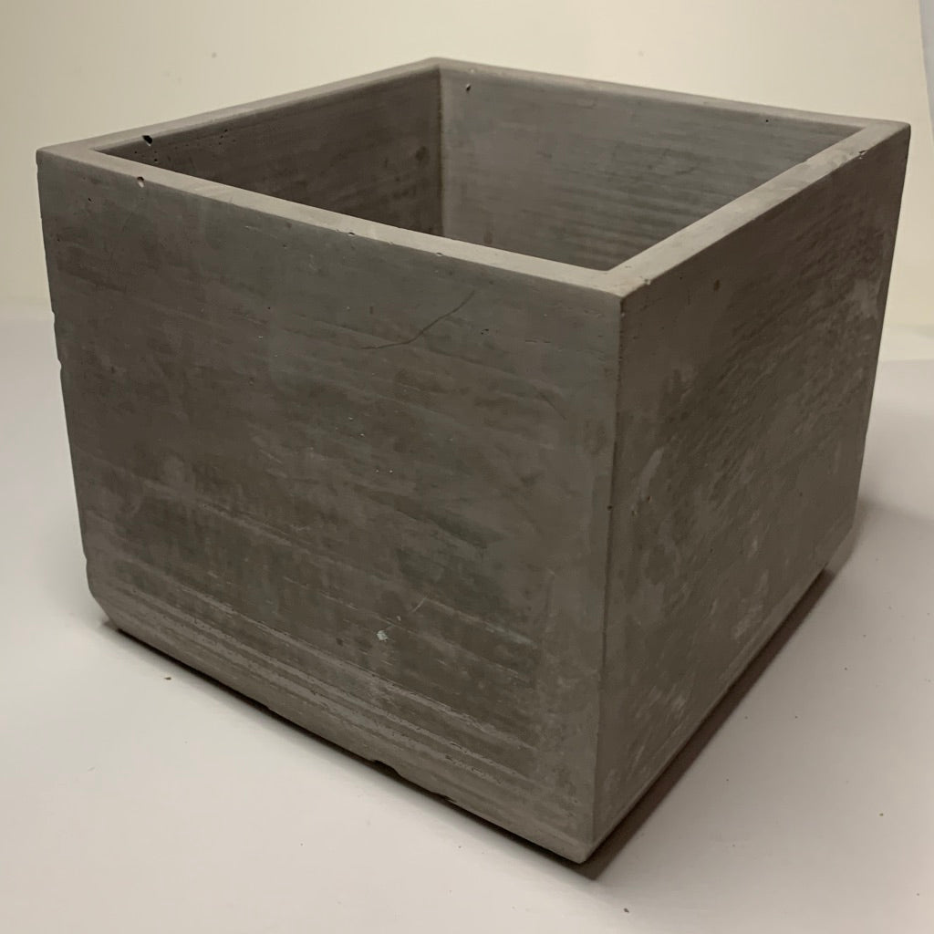 Vaso in cemento serie Guendalina grigio
