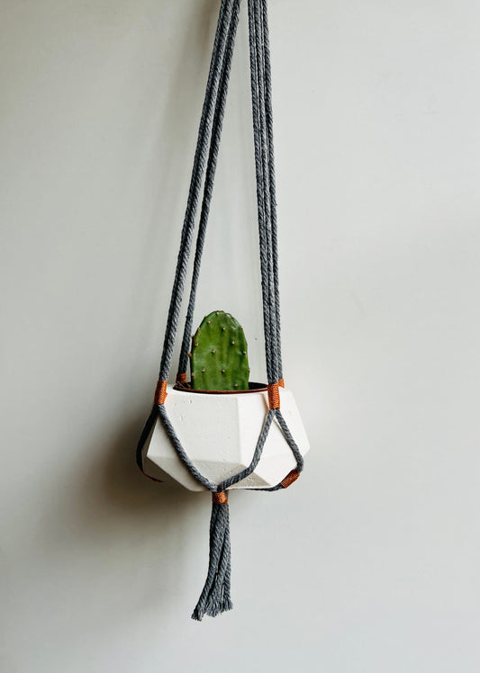 SPECIAL Vaso in cemento Erminia featuring Nodoenodo e cuore seminabile di Sara Solis